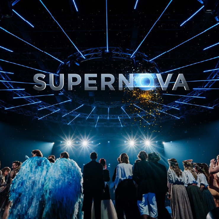 Izrādes "SUPERNOVA 2026 | Latvijas Sabiedriskā medija dziesmu konkurss" attels