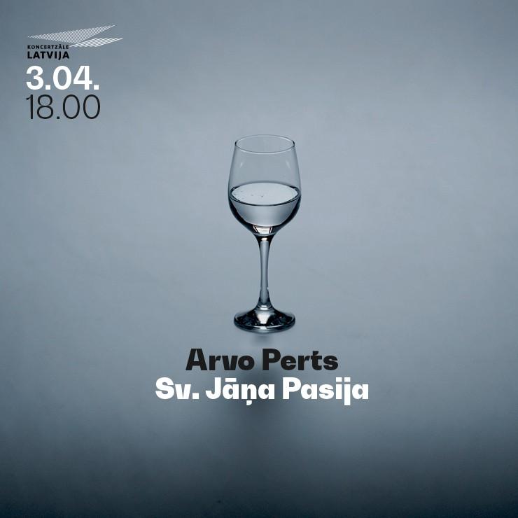 Izrādes "Arvo Perts. Sv. Jāņa pasija" attels
