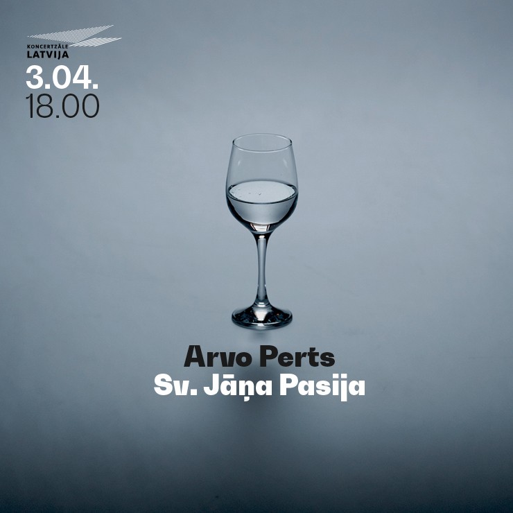 Izrādes "Arvo Perts. Sv. Jāņa pasija" attels