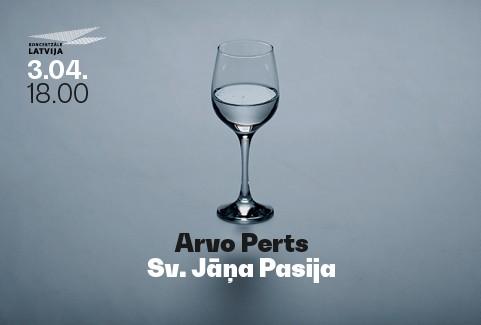 Izrādes "Arvo Perts. Sv. Jāņa pasija" attels