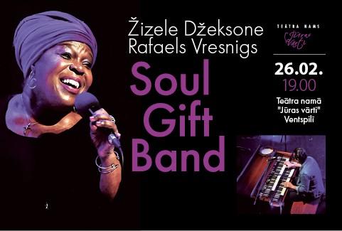 Izrādes "Žizele Džeksone, Rafaels Vresnigs un "Soul Gift Band"" attels