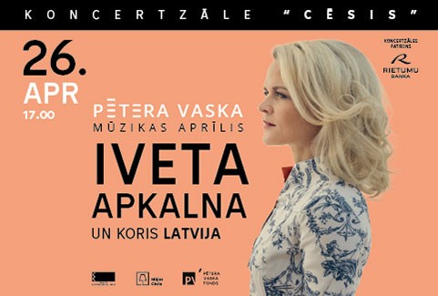 Izrādes "PĒTERA VASKA MŪZIKAS APRĪLIS | Iveta Apkalna un koris “Latvija”" attels