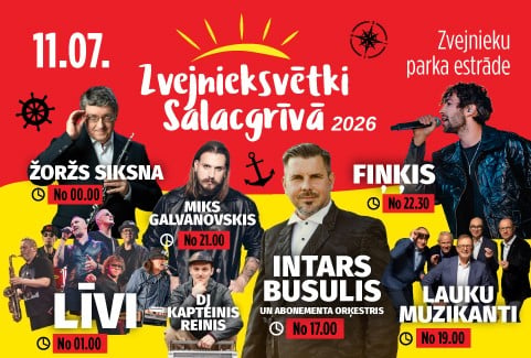 Izrādes "Zvejnieksvētki Salacgrīvā 2026" attels