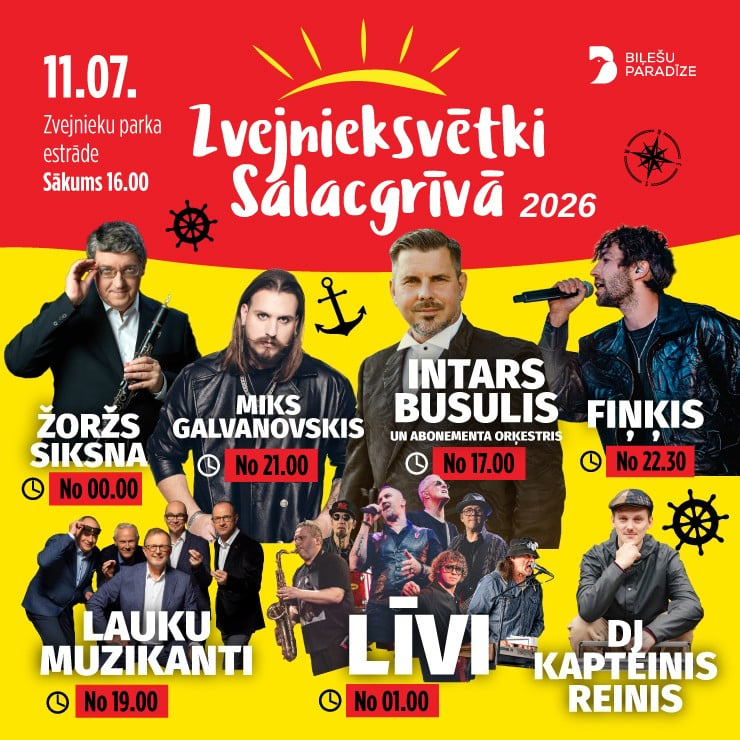Izrādes "Zvejnieksvētki Salacgrīvā 2026" attels