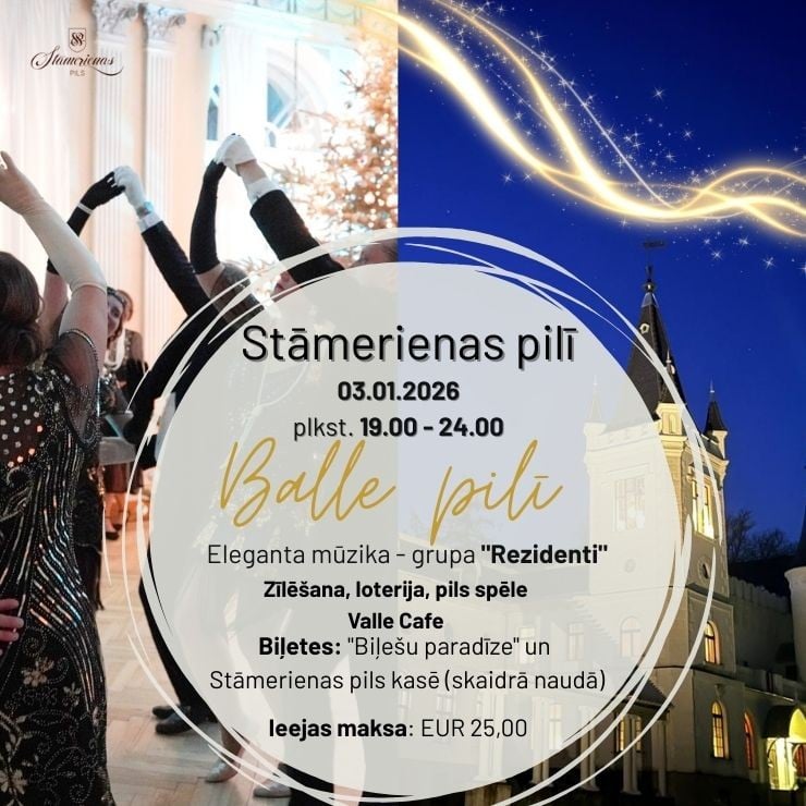 Izrādes "BALLE PILĪ" attels