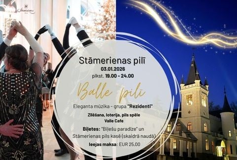 Izrādes "BALLE PILĪ" attels