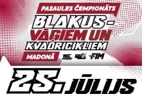 Meklēšanas rezultāta izrādes "PASAULES ČEMPIONĀTS BLAKUSVĀĢOS UN KVADRICIKLOS MADONĀ I Sestdienas biļete" attels