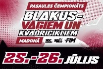 Meklēšanas rezultāta izrādes "PASAULES ČEMPIONĀTS BLAKUSVĀĢOS UN KVADRICIKLOS MADONĀ I Divu dienu biļete" attels