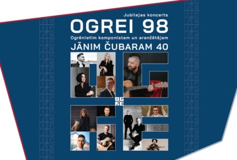 Izrādes "Jubilejas koncerts OGREI 98 | Ogrēnietim komponistam un aranžētājam JĀNIM ČUBARAM 40" attels
