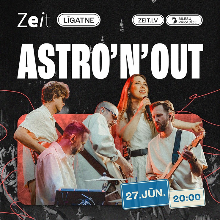 Izrādes "ASTRO'N'OUT" attels