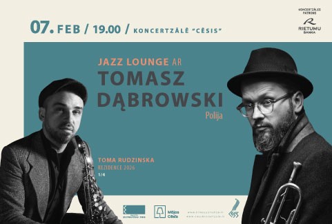 Izrādes "JAZZ LOUNGE | Toma Rudzinska rezidence | Tomasz Dąbrowski kvintets (Polija)" attels