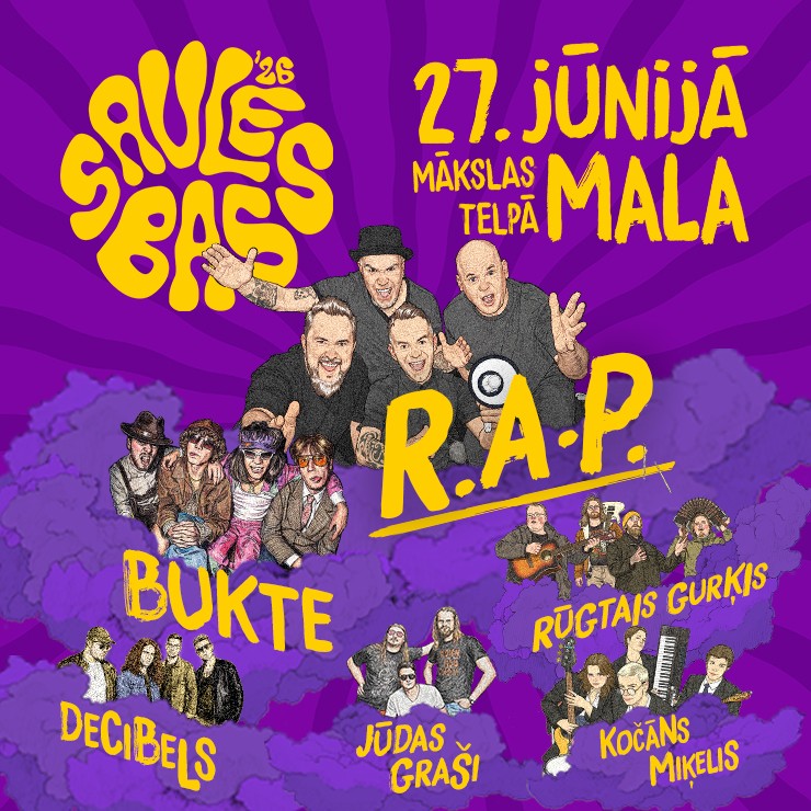 Izrādes "SaulesBASS 2026 | CĒSU MŪZIKAS FESTIVĀLS" attels