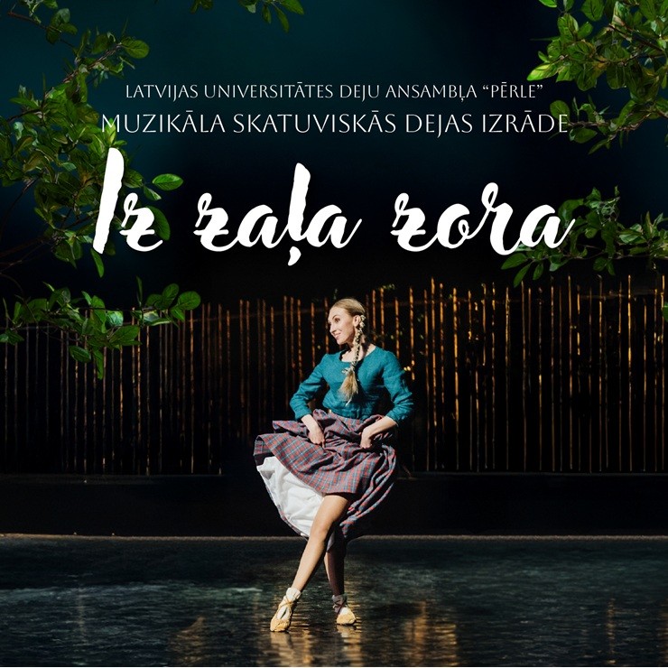 Izrādes "Muzikāla skatuviskās dejas izrāde “Iz zaļa zora”" attels