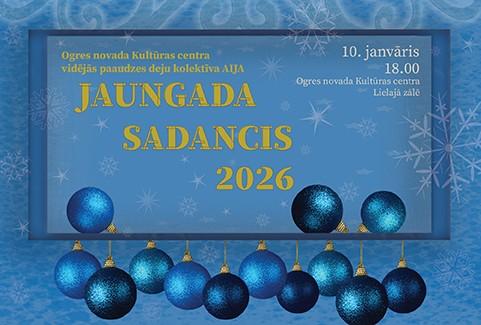 Izrādes "Vidējās paaudzes deju kolektīva AIJA koncerts JAUNGADA SADANCIS 2026" attels