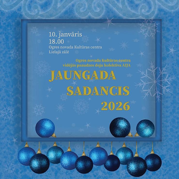 Izrādes "Vidējās paaudzes deju kolektīva AIJA koncerts JAUNGADA SADANCIS 2026" attels