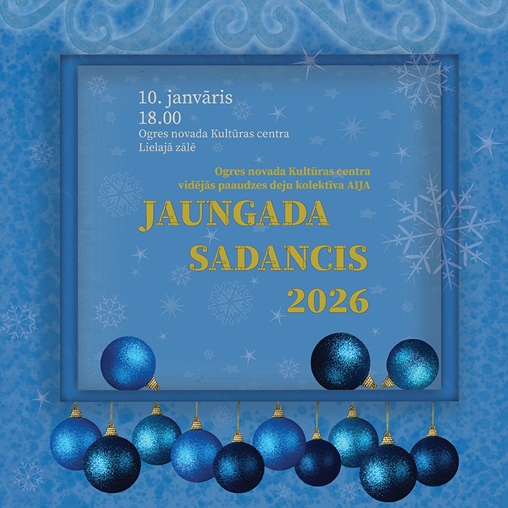 Izrādes "Vidējās paaudzes deju kolektīva AIJA koncerts JAUNGADA SADANCIS 2026" attels