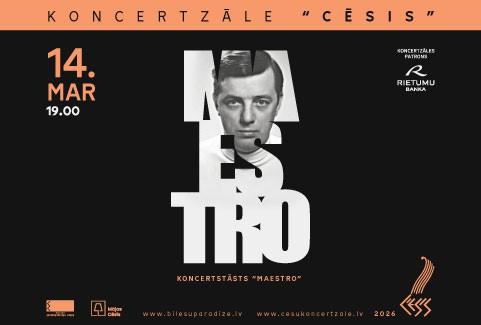 Izrādes "Raimonds Pauls 90 | KONCERTSTĀSTS MAESTRO" attels