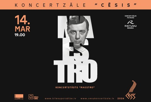 Izrādes "Raimonds Pauls 90 | KONCERTSTĀSTS MAESTRO" attels