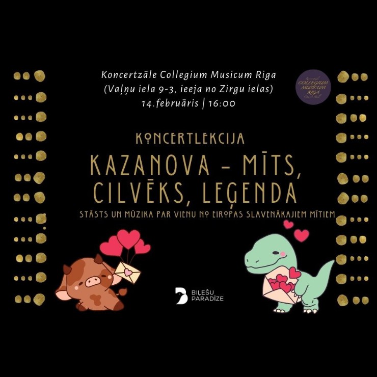 Izrādes "Koncertlekcija “Kazanova – mīts, cilvēks un leģenda”" attels