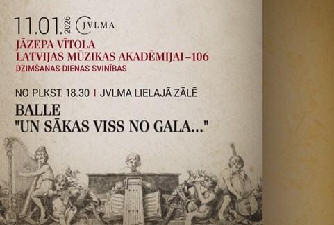 Izrādes "JVLMA – 106.  Balle" attels