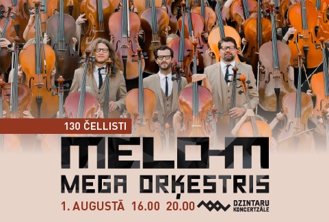 Izrādes "MELO-M MEGA ORĶESTRA LIELKONCERTS" attels