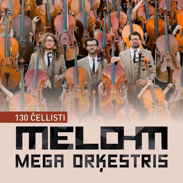 Izrādes "MELO-M MEGA ORĶESTRA LIELKONCERTS" attels