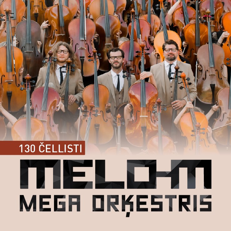 Izrādes "MELO-M MEGA ORĶESTRA LIELKONCERTS" attels