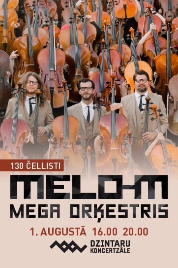 Meklēšanas rezultāta izrādes "MELO-M MEGA ORĶESTRA LIELKONCERTS" attels