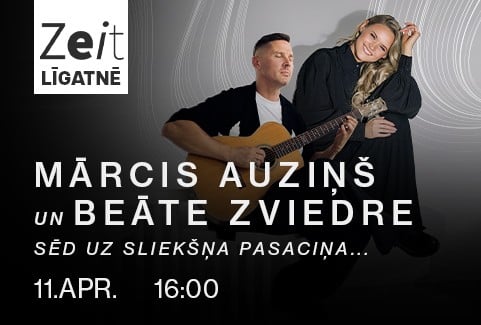 Izrādes "Mārcis Auziņš un Beāte Zviedre | dzejkoncerts “Sēd uz sliekšņa pasaciņa...”" attels