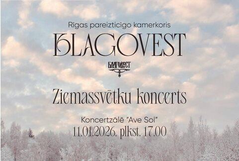 Izrādes "Rīgas pareizticīgo kamerkora “Blagovest” Ziemassvētku koncerts" attels