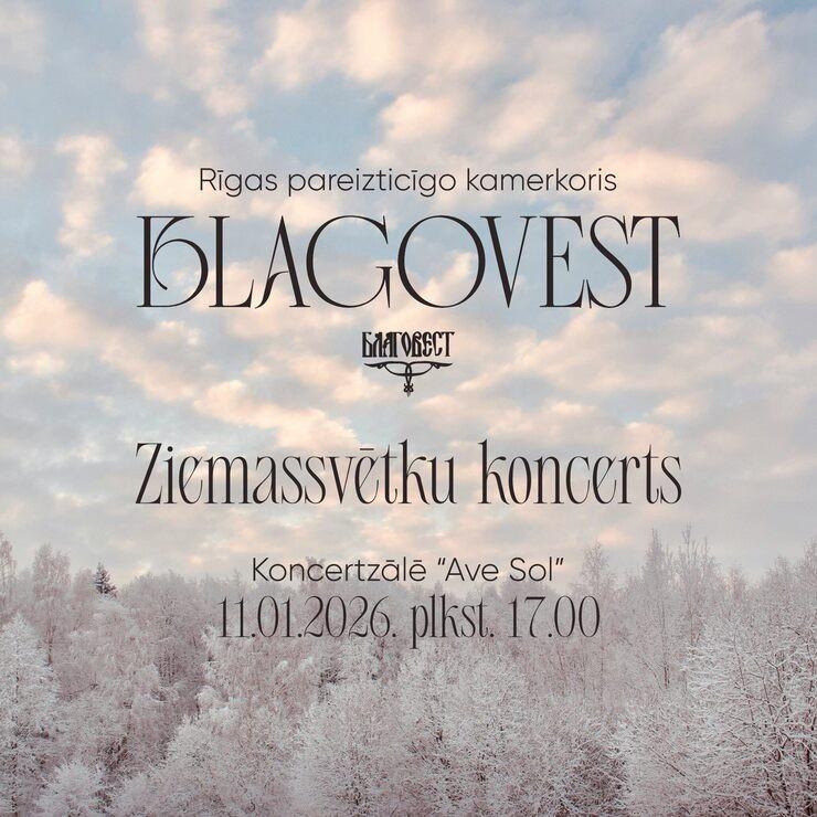 Izrādes "Rīgas pareizticīgo kamerkora “Blagovest” Ziemassvētku koncerts" attels