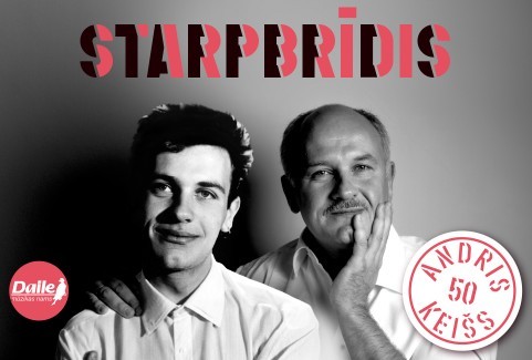 Izrādes "STARPBRĪDIS | Andris Keišs 50" attels