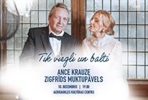 Изображение мероприятия "TIK VIEGLI UN BALTI | Ance Krauze un Zigfrīds Muktupāvels Ziemassvētkos" из результатов поиска