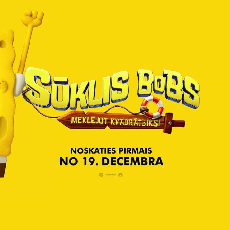 Izrādes "Kinoseanss | SŪKLIS BOBS: MEKLĒJOT KVADRĀTBIKSI" attels