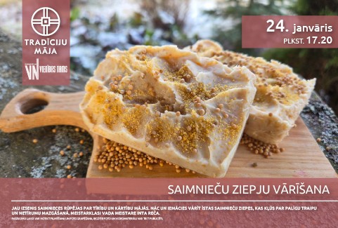 Image of the event "Saimnieču ziepju vārīšana"