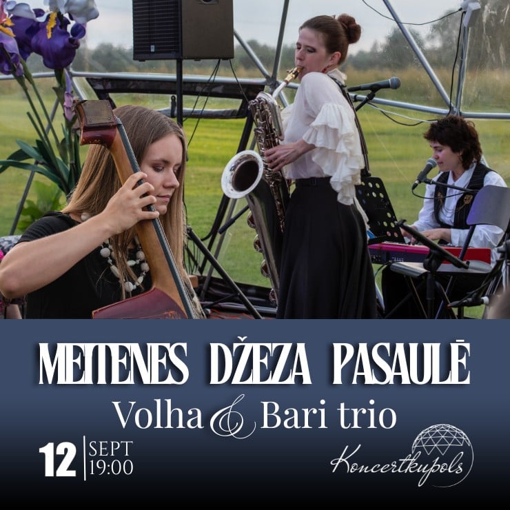 Image of the event "Meitenes džeza pasaulē | Vokāls un saksofons, klavieres, kontrabass"