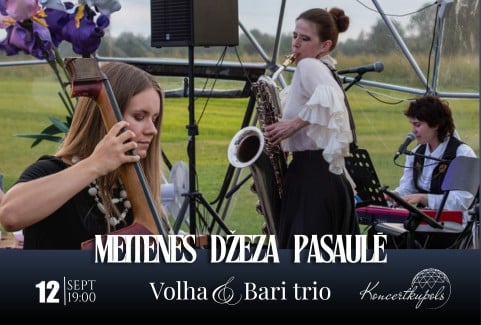 Image of the event "Meitenes džeza pasaulē | Vokāls un saksofons, klavieres, kontrabass"