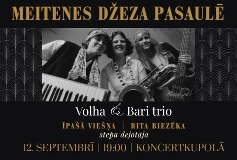 Image of the event "Meitenes džeza pasaulē | Vokāls un saksofons, klavieres, kontrabass"