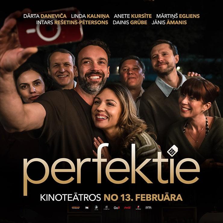 Izrādes "Spēlfilma PERFEKTIE" attels