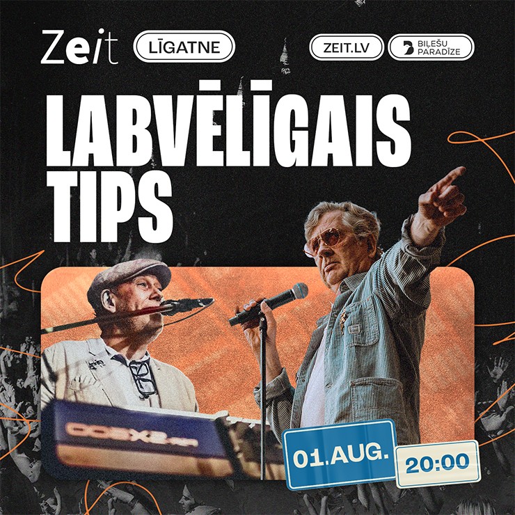 Izrādes "LABVĒLĪGAIS TIPS" attels