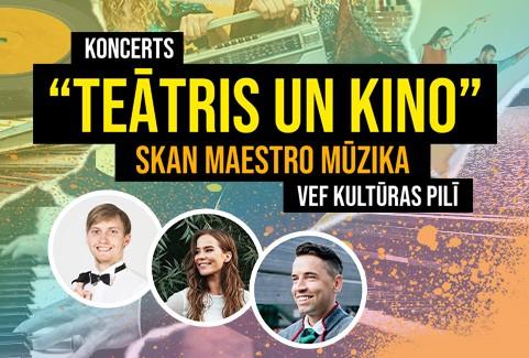 Izrādes "Koncerts "Teātris un Kino" skan Maestro mūzika" attels