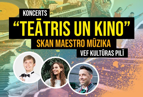 Izrādes "Koncerts "Teātris un Kino" skan Maestro mūzika" attels