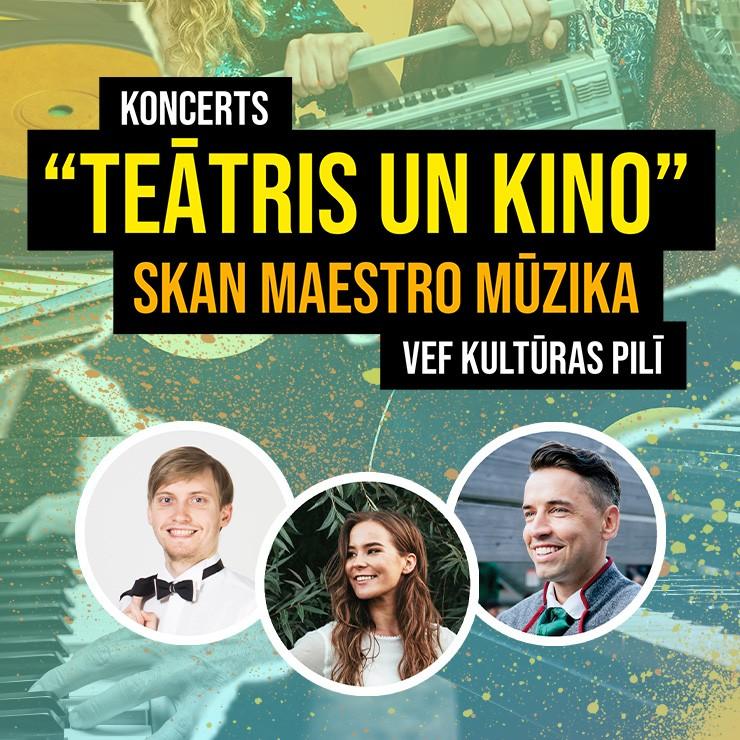 Izrādes "Koncerts "Teātris un Kino" skan Maestro mūzika" attels