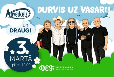 Izrādes "Apvedceļš un draugi ielūdz..koncerts “Durvis uz vasaru”" attels