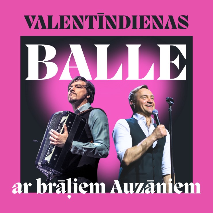 Izrādes "Valentīndienas balle ar brāļiem Auzāniem" attels