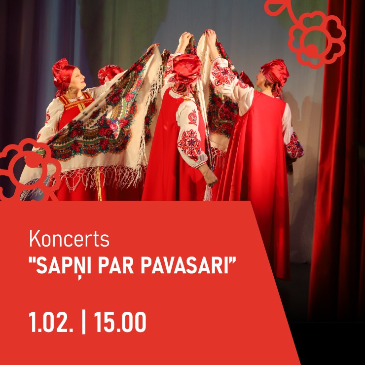 Изображение спектакля "Rēzeknes un Jēkabpils biedrības “Rodņik” mazākumtautību kolektīvu koncerts “Sapņi par pavasari”"