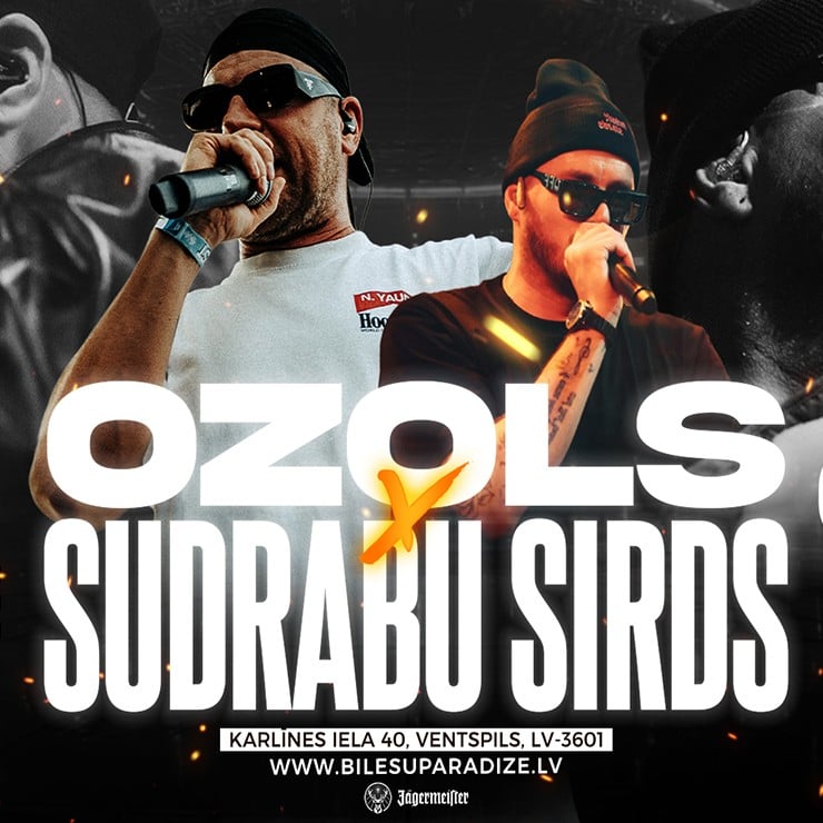 Izrādes "SUDRABU SIRDS & OZOLS x Silrak - DJ STRAUME & DJ ALE.MAR & DJ CC" attels