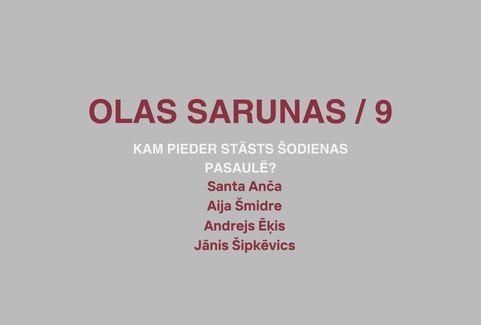 Izrādes "OLAS SARUNAS / 9" attels
