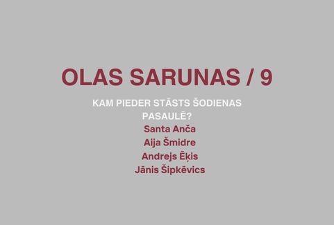 Izrādes "OLAS SARUNAS / 9" attels