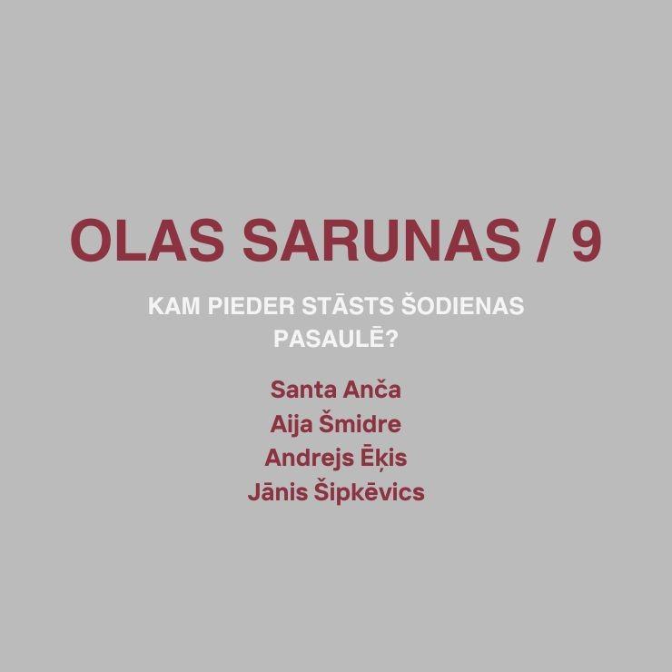 Izrādes "OLAS SARUNAS / 9" attels